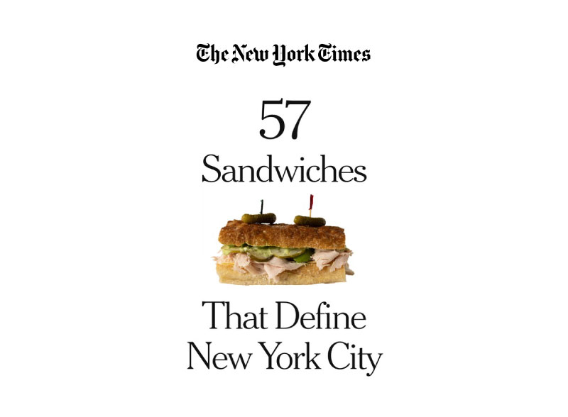 Best Sandwich by NY Times