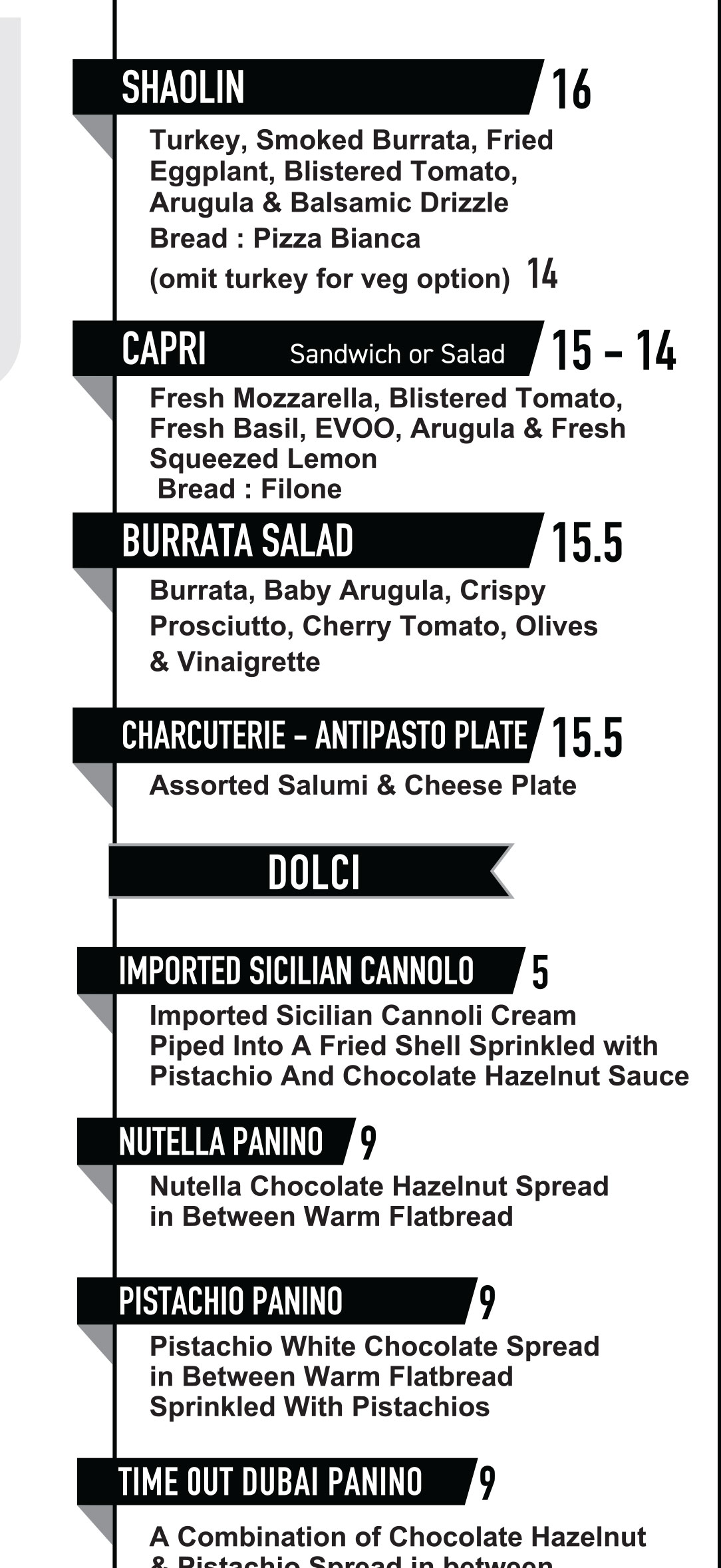 Anthony's Paninoteca food photos